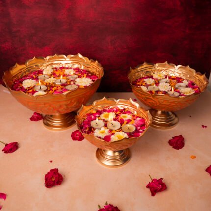Heritage Orange and Gold Urli