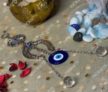 Evil Eye Horse Shoe Amulet/Ghode Ki Naal Hanging