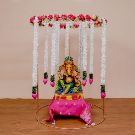 Circular Mandap Backdrop Stand