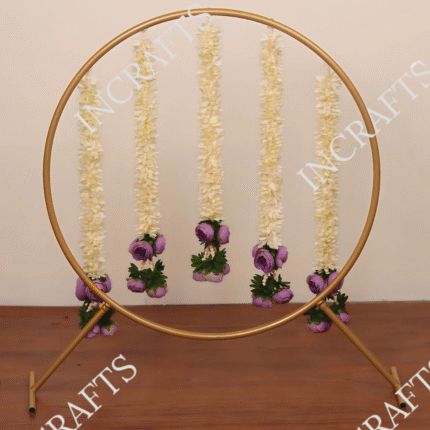 Metal Puja Backdrop Stand: Elevate Your Sacred Space