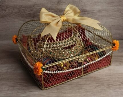 Golden Dome Jewelry Gift Basket
